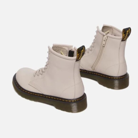 New! 🐋🍥🌸💎matte pink Taupe Doc Dr Marten's Junior kids 1460 boot 13 US 31 EU - Picture 2 of 6